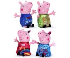 Disney Peppa Pig pliušinis talismanas, mišinys, 30 cm