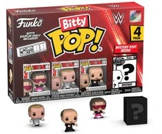 Funko Bitty POP! WWE Bret Hart 2 cm 4 vnt. pakuotė