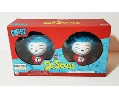 FUNKO DORBZ Dr. Seuss daiktas 1 ir daiktas 2 flocked 2pak
