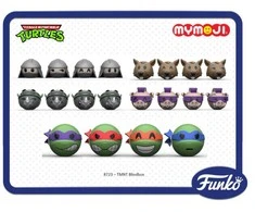 Funko MYMOJI TMNT Ninja Turtles maišeliai 6 cm
