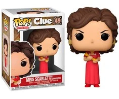 Funko POP! Clue figūrėlė Miss Scarlet su žvakidė 49