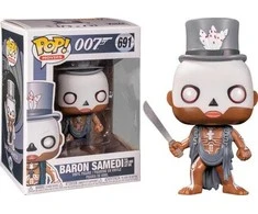 Uk Import Funko Pop! Movies: James Bond - Baron Samedi 691 (35685)