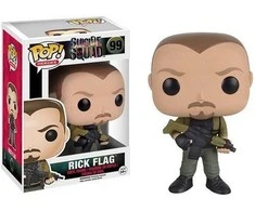 Funko POP! Marvel savižudybių būrys Rick Flag 99