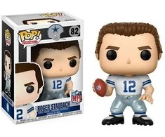 Funko POP! NFL kaubojai Roger Staubach 82
