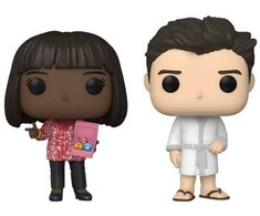 Funko POP! Parks Recreation Donna Ben 2pak specialusis leidimas