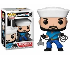 Funko POP! Retro žaislai GI Joe Laivo nuolaužos 10 vnt.