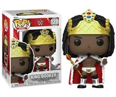 Funko POP! WWE karaliaus Bookerio figūrėlė 128