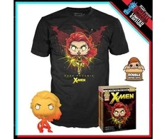 Funko POP! X-Men Tamsusis Feniksas ir marškinėliai juodi S riboto leidimo