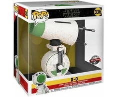 Funko POP! Žvaigždžių karų Droid D-0 336 specialusis leidimas 10" XL