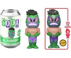 Funko Soda Luchadores El Furioso Hulk skarda