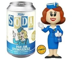 Funko Soda Pan Am stiuardesės skardinė