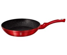 Granitinė keptuvė 24 cm BERLINGER HAUS Raudonas METALLIC LINE BH-1252