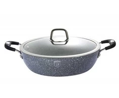 GRANITINIS PUODAS BERLINGER HAUS 28cm BH-1158 STONE TOUCH