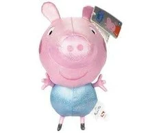 Hasbro Peppa Pig blizgučiai George pliušinis žaislas 25 cm