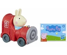 Hasbro Peppa Pig triušio Rebekos traukinukas, 7 cm figūrėlės