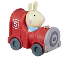 Hasbro Peppa Pig triušio Rebekos traukinukas, 7 cm figūrėlės