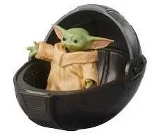 Hasbro Star Wars Baby Yoda Grogu skraidantis vežimėlis