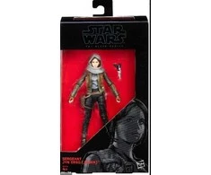 "Hasbro Star Wars E7 Juodas Series" seržantas Jyn Erso