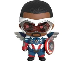 Hot Toys Cosb! Marvel TFAWS Captain America figurine 9cm