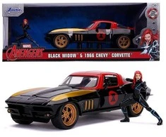 Jada Toys Jada Marvel Avengers Corvette 1966 Chevy 1:24