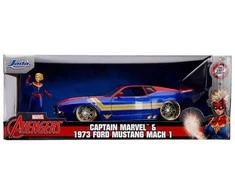 Jada Toys Jada Marvel Avengers Ford Mustang Mach I Kapitonas Amerika 1:24