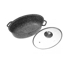 Klausberg KB-7366 keraminė neprideganti keptuvė su dangčiu