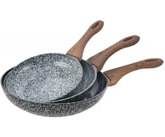 King Hoff Kinghoff KH-1030“ granito keptuvių rinkinys - neprideganti kepimo skarda
