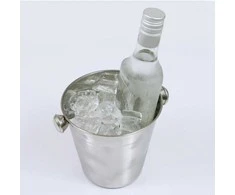 King Hoff Kinghoff KH-1241“ nerūdijančio plieno ledo kibirėlis su rankenomis, 1,5 l talpos