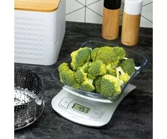Virtuvinės svarstyklės King Hoff Kinghoff KH-6072 skaitmeninės virtuvės svarstyklės su taravimo funkcija, 5kg talpa