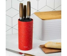 King Hoff Kinghoff“ peilių blokas su marmurine danga KH-1093 elegantiškas peilių laikiklis