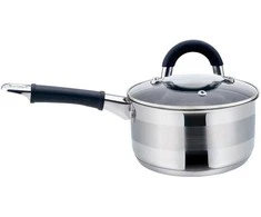 King Hoff Kinghoff KH-1254 modernus nerūdijančio plieno puodas su dangčiu, 14 cm, 1 l
