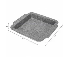 Klausberg KB-7380 granito kepimo skarda su nepridegančia danga, 30,3 x 26 cm