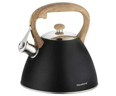 Klausberg KB-7262 3L švilpiantis nerūdijančio plieno virdulys visoms viryklėms