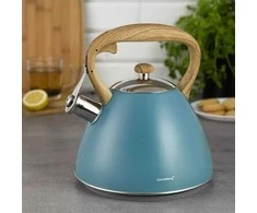 Klausberg KB-7263 3L smaragdo spalvos nerūdijančio plieno virdulys su švilpimu