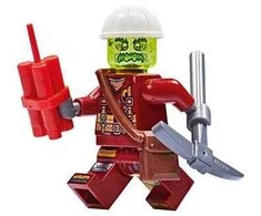 LEGO 792007 "Hidden Side" darbininko kaladėlės