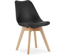Leobert MARK kėdė, juoda, 3 vnt.