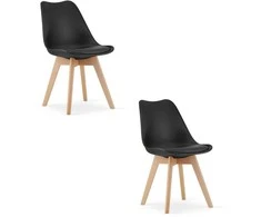 Leobert MARK kėdė, juoda x 2