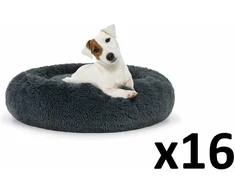 Unizoo Guolis pluszowe M 60cm - tamsiai pilka x 16