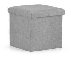 Leobert Sulankstomas pufas M - 30x30x30cm pilkas x 16