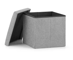 Leobert Sulankstomas pufas M - 30x30x30cm pilkas x 16