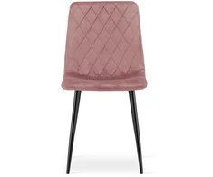 Leobert Rožinė TURIN aksominė kėdė, žavingo stiliaus, elegantiška