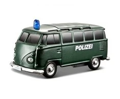 "Maisto VW T1" policijos retro stiliaus šviesų garsas 01534