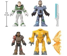 Mattel Fisher Price Imaginext Lightyear Zap Patrol 4 vnt. žaisliukai