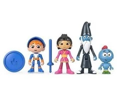 MATTEL Gus Mažasis didysis riteris 4 vnt. pakuotėje po 10 cm