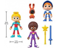 MATTEL Gus Mažasis didysis riteris Iris 4 vnt. pakuotėje po 10 cm