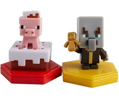 Mattel Minecraft Pig ir Summoner GMD16 2 pakuotės
