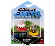Mattel Minecraft Pig ir Summoner GMD16 2 pakuotės