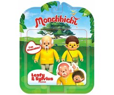 MONCHHICHI Feuillu ir Sylvus figūrėlės 2pak 8cm