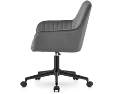 My Store Biuro kėdė su reguliuojamu aukščiu, tamsiai pilka, 80–89 cm