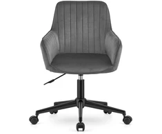 My Store Biuro kėdė su reguliuojamu aukščiu, tamsiai pilka, 80–89 cm